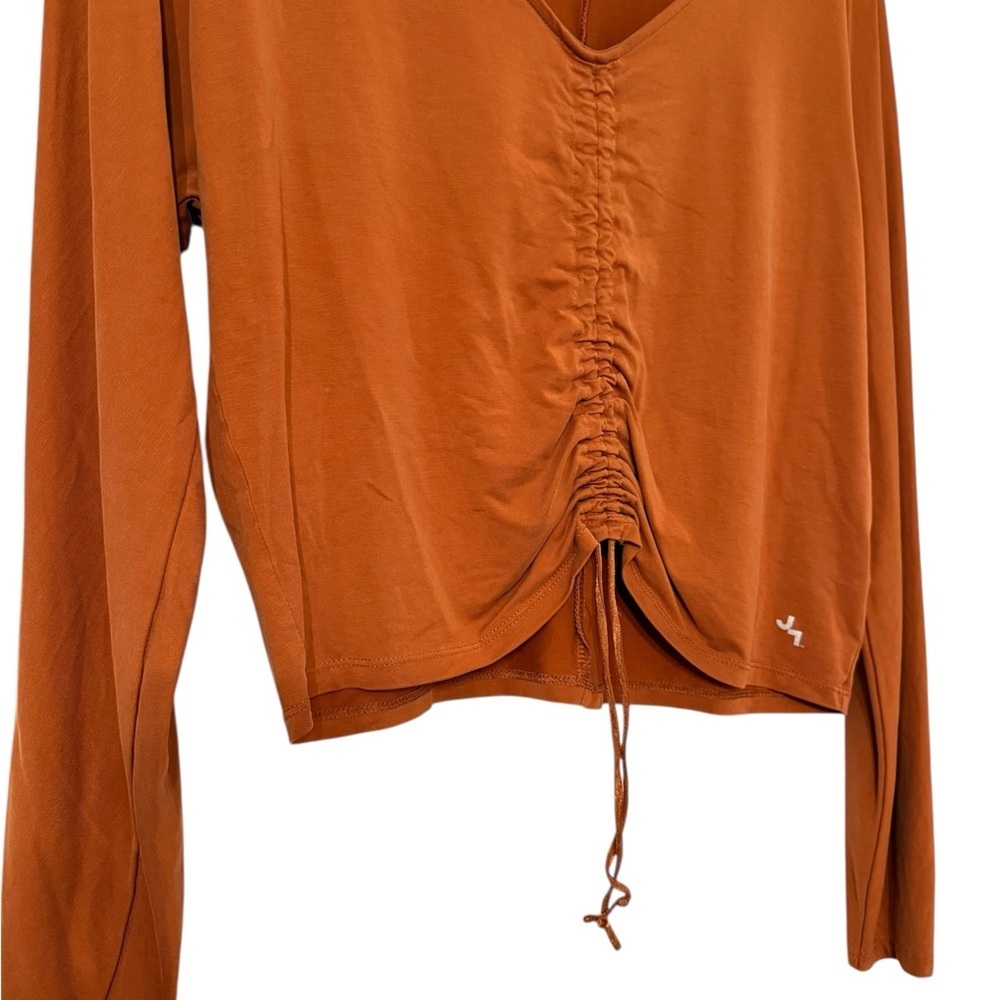 JoyLab Rust Long Sleeve Top - Picture 3 of 7